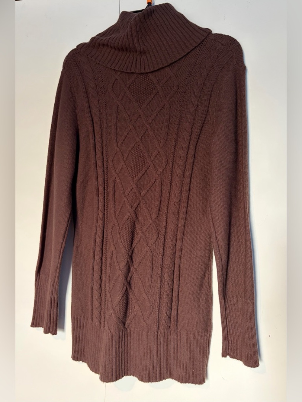 NWT: Cabela's Brown Ribbed Knit Sweater - Picture 3 of 5